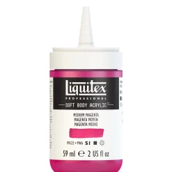 Liquitex Farba akrylowa Soft Body - - Medium Magenta, 59 ml