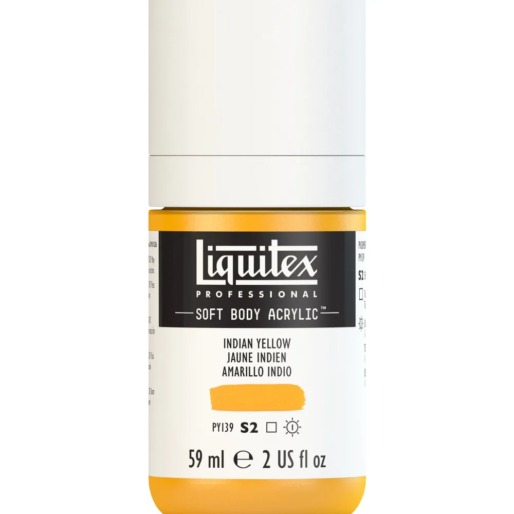 Liquitex Farba akrylowa Soft Body - - Indian Yellow, 59 ml