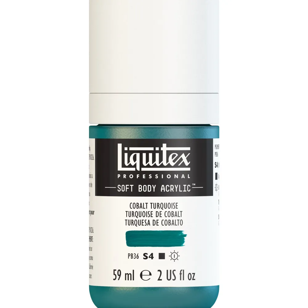 Liquitex Farba akrylowa Soft Body - - Cobalt Teal Row, 59 ml > Farby Akrylowe