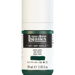 Liquitex Farba akrylowa Soft Body - - Muted Green, 59 ml