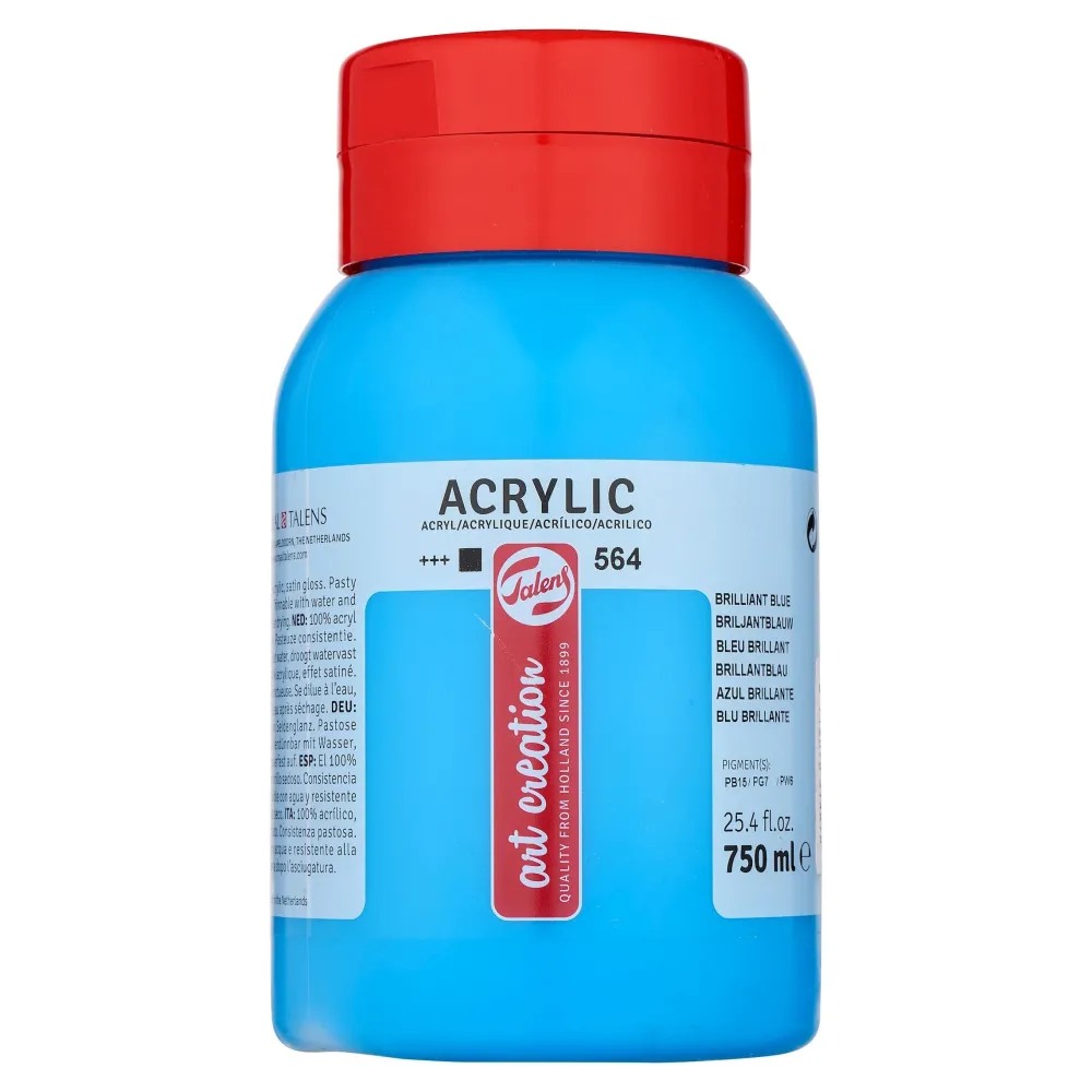 Talens Art Creation Farba akrylowa - - Brilliant Blue, 750 ml