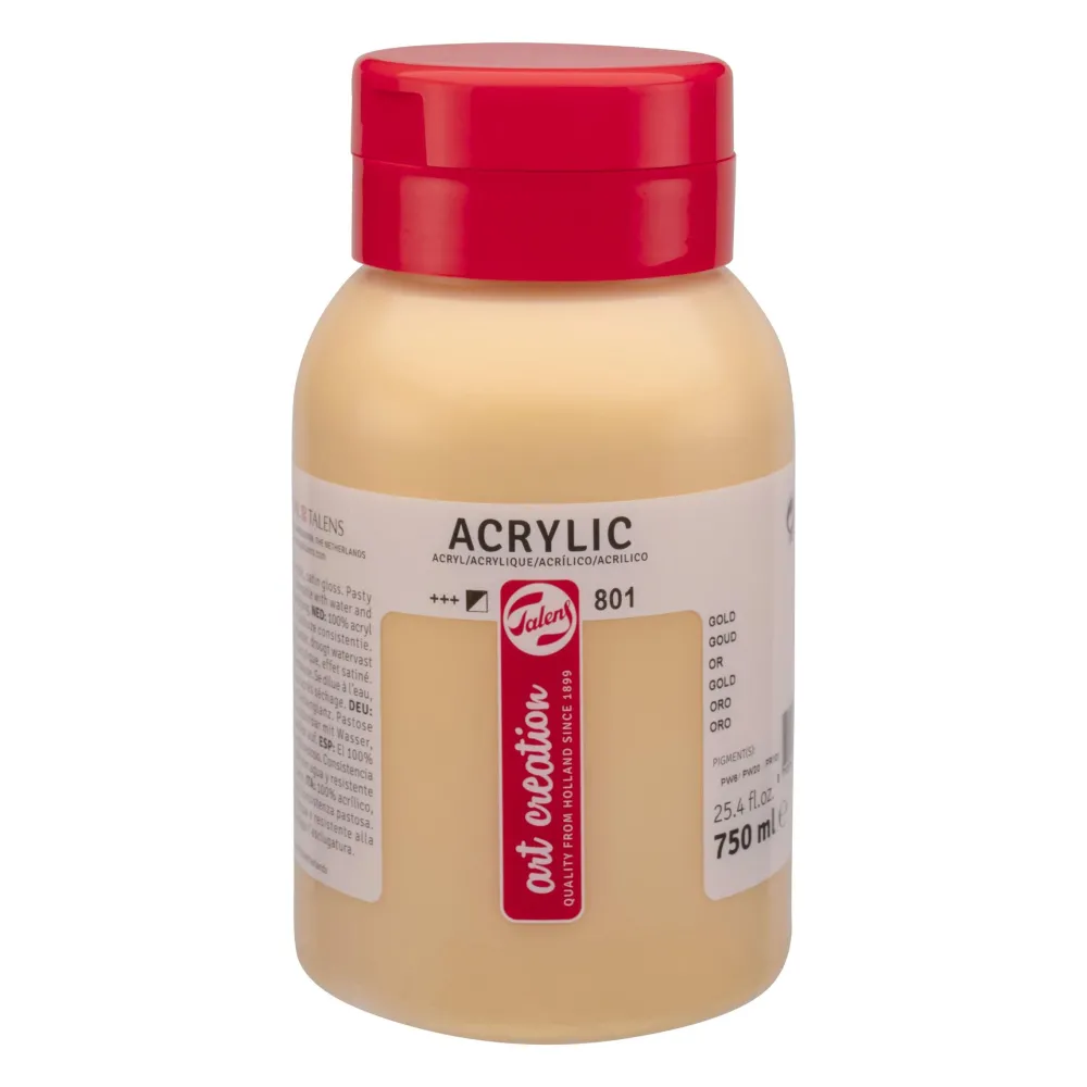 Talens Art Creation Farba akrylowa - - Gold, 750 ml > Farby Akrylowe
