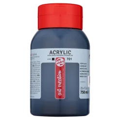 Talens Art Creation Farba akrylowa - - Ivory Black, 750 ml > Farby Akrylowe