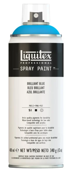 Liquitex Farba akrylowa w spray'u - - Brilliant Blue, 400 ml > Farby Akrylowe