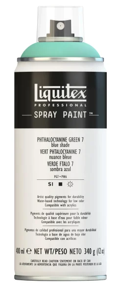 Liquitex Farba akrylowa w spray'u - - Phthalocyanine Green 7, 400 ml > Farby Akrylowe