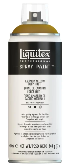 Liquitex Farba akrylowa w spray'u - - Cadmium Yellow Deep Hue 1, 400 ml