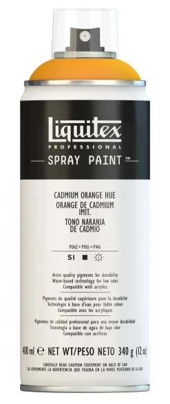 Liquitex Farba akrylowa w spray'u - - Cadmium Orange Hue, 400 ml