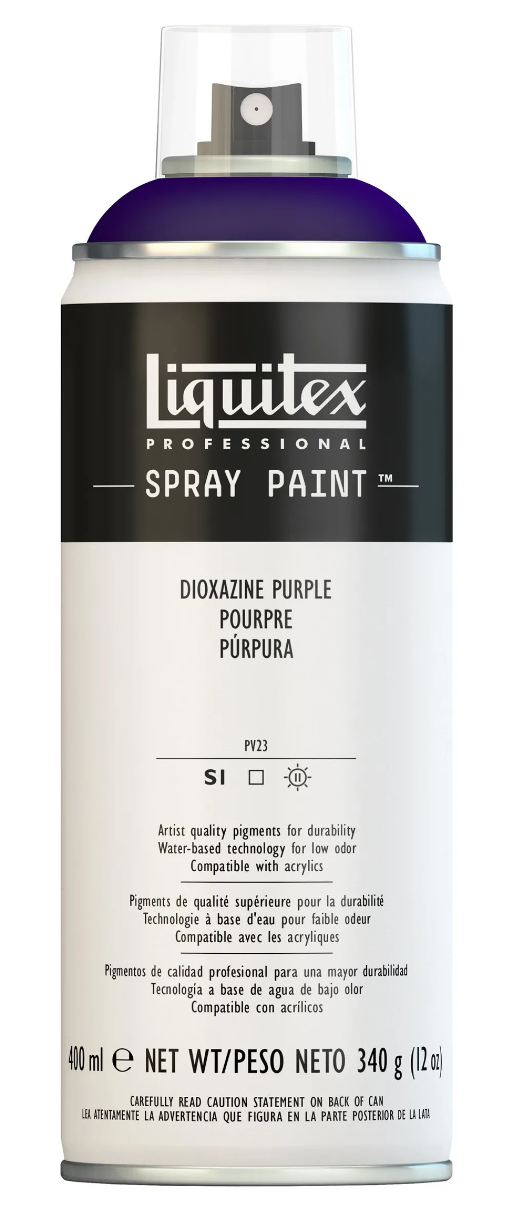 Liquitex Farba akrylowa w spray'u - - Dioxazineazine Purple, 400 ml