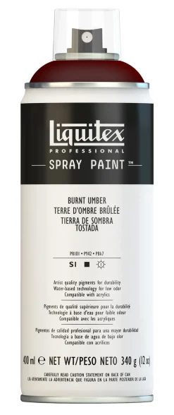 Liquitex Farba akrylowa w spray'u - - Burnt Sienna, 400 ml > Farby Akrylowe