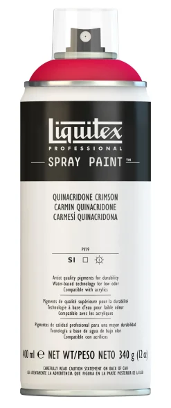 Liquitex Farba akrylowa w spray'u - - Quinacridone Crimson, 400 ml