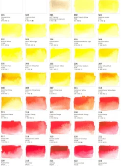 Roman Szmal Farba akwarelowa Aquarius - - 238, Czerwień żelazowa transparentna, kostka