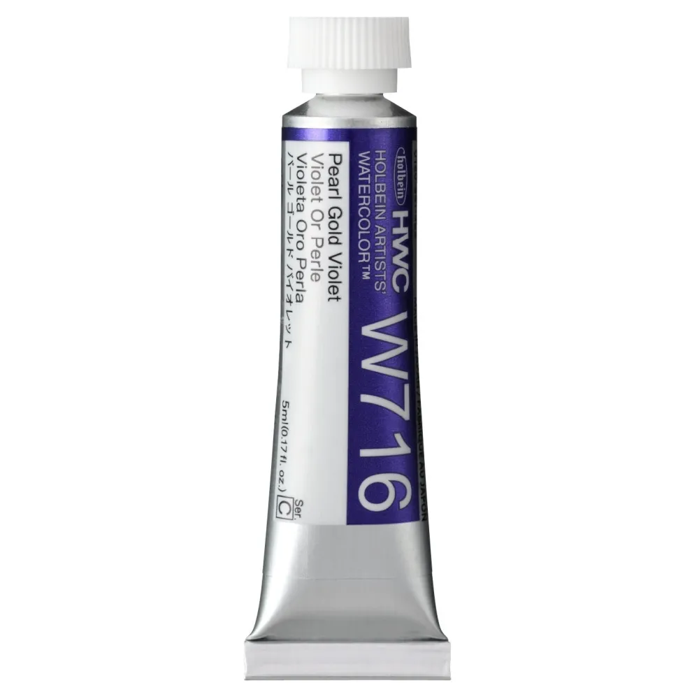Holbein Farba akwarelowa Artists’ Watercolor - - Pearl Gold Violet 5 ml