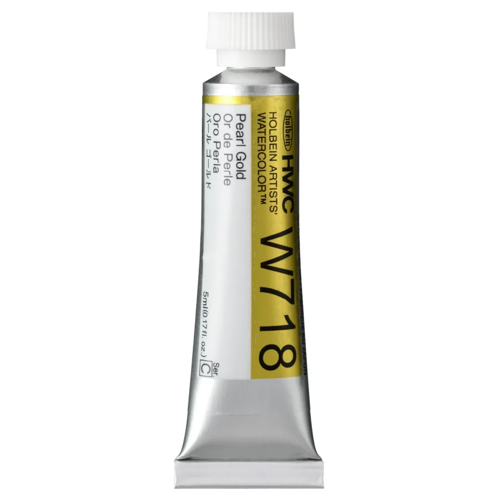 Holbein Farba akwarelowa Artists’ Watercolor - - Pearl Gold Red 5 ml > Farby Akwarelowe