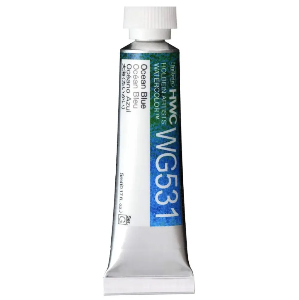Holbein Farba akwarelowa Artists’ Watercolor - - Ocean Blue, 5 ml