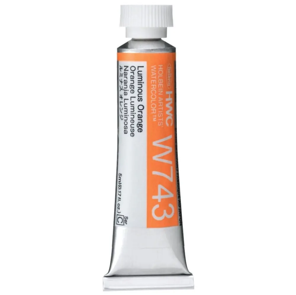 Holbein Farba akwarelowa Artists’ Watercolor - - Luminous Orange, 5 ml