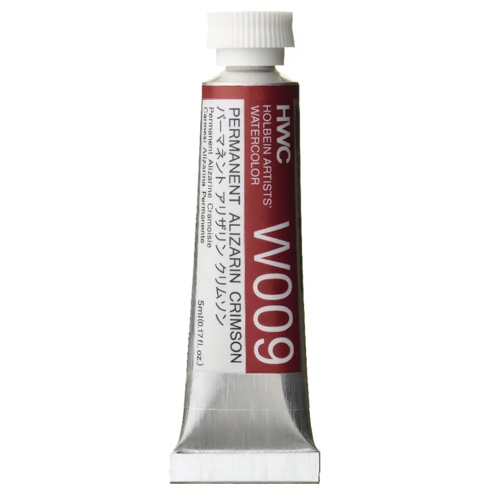 Holbein Farba akwarelowa Artists’ Watercolor - - Permanent Alizarin Crimson, 5 ml