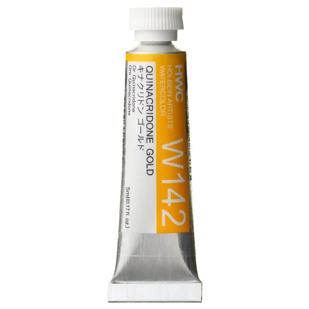 Holbein Farba akwarelowa Artists’ Watercolor - - Permanent Yellow Deep, 5 ml > Farby Akwarelowe