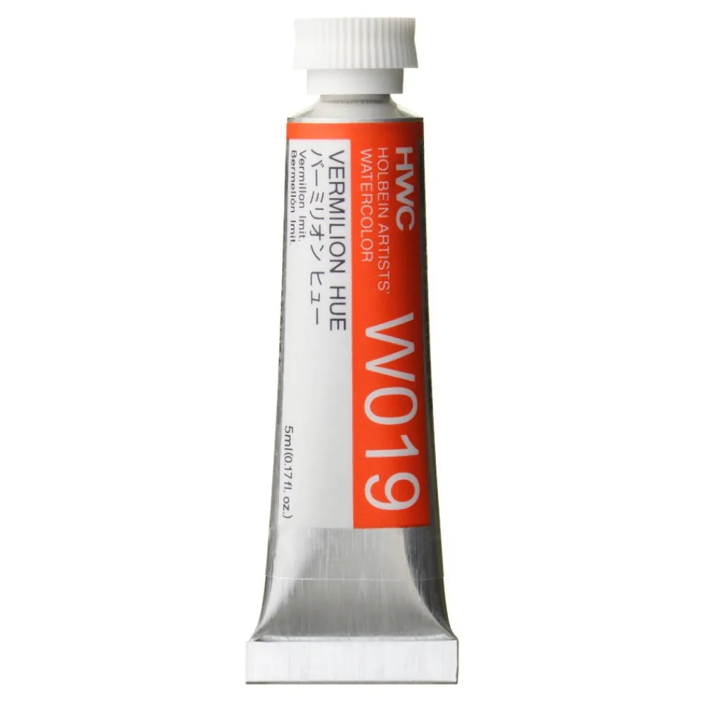 Holbein Farba akwarelowa Artists’ Watercolor - - Vermilion Hue, 5 ml