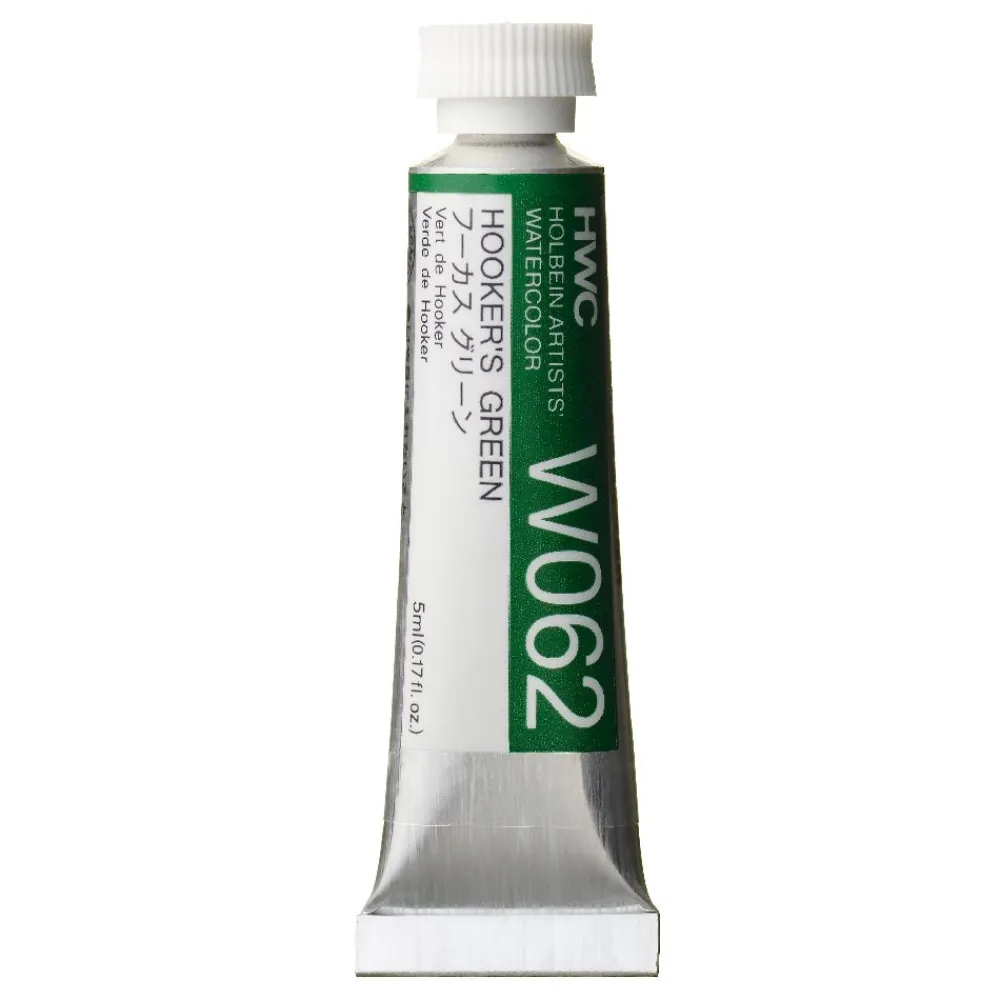 Holbein Farba akwarelowa Artists’ Watercolor - - Hooker’s Green, 5 ml