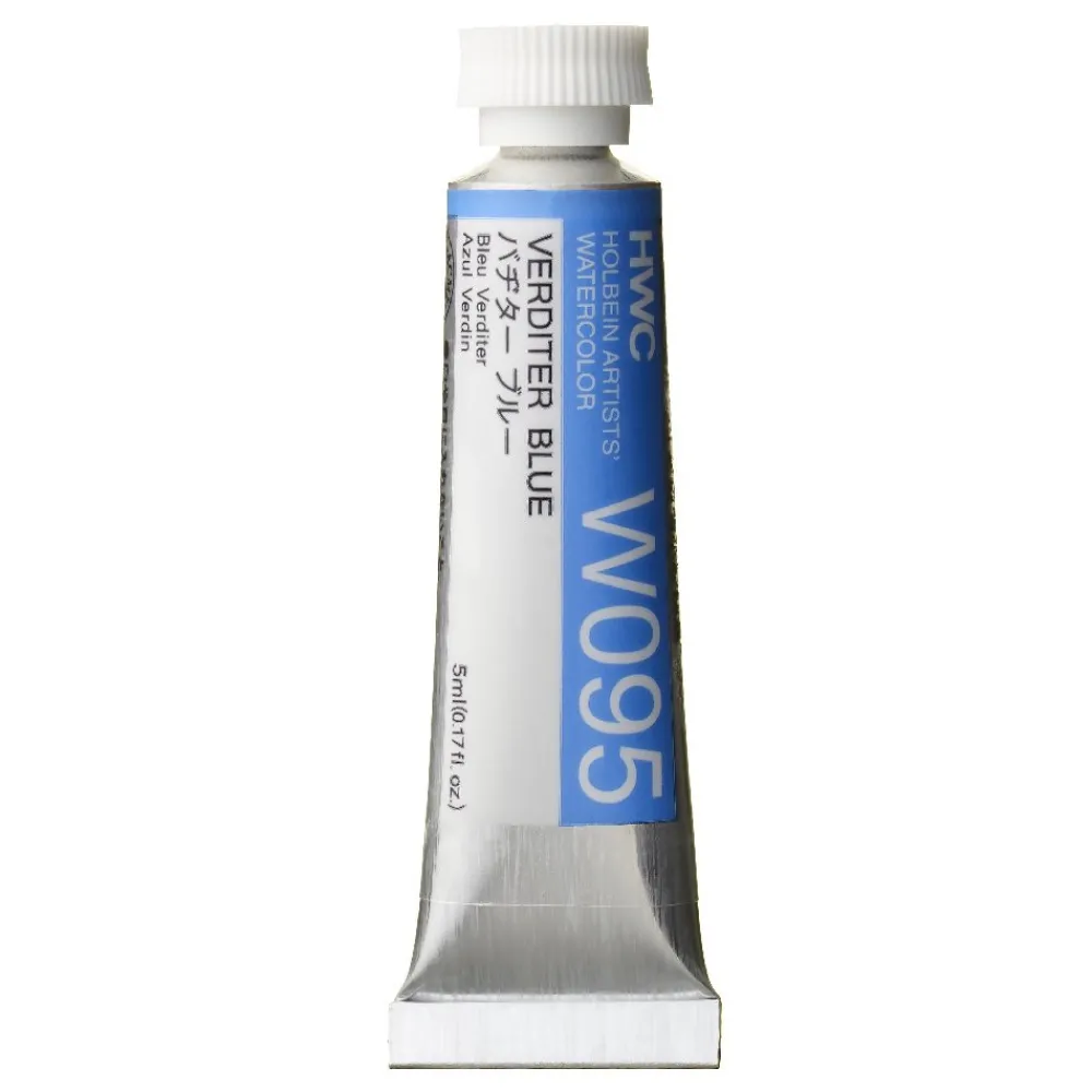 Holbein Farba akwarelowa Artists’ Watercolor - - Cerulean Blue, 5 ml > Farby Akwarelowe