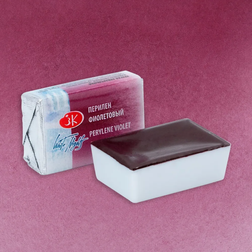 St. Petersburg Farba akwarelowa Białe Noce - - Perylene Violet, kostka
