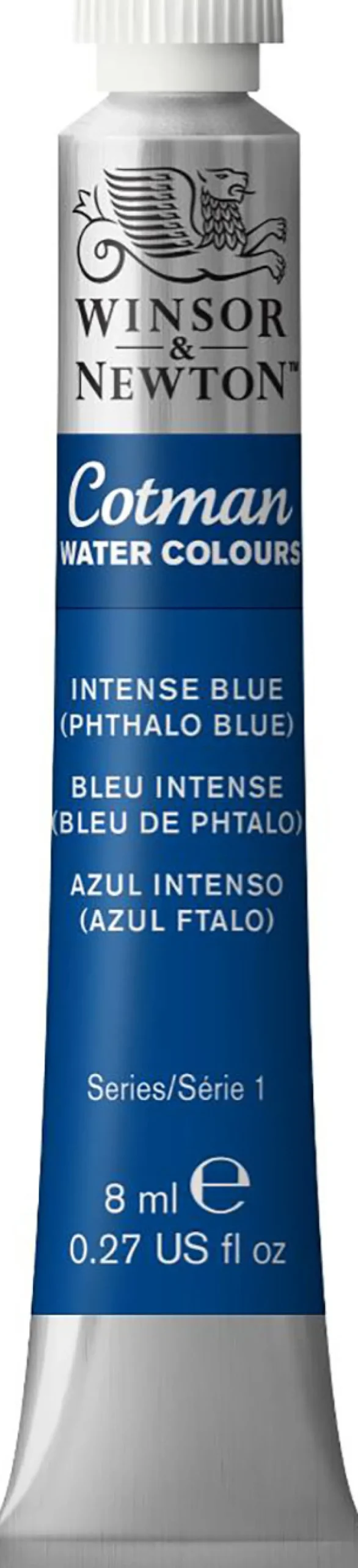 Winsor & Newton Farba akwarelowa Cotman - - Intense Blue, 8 ml