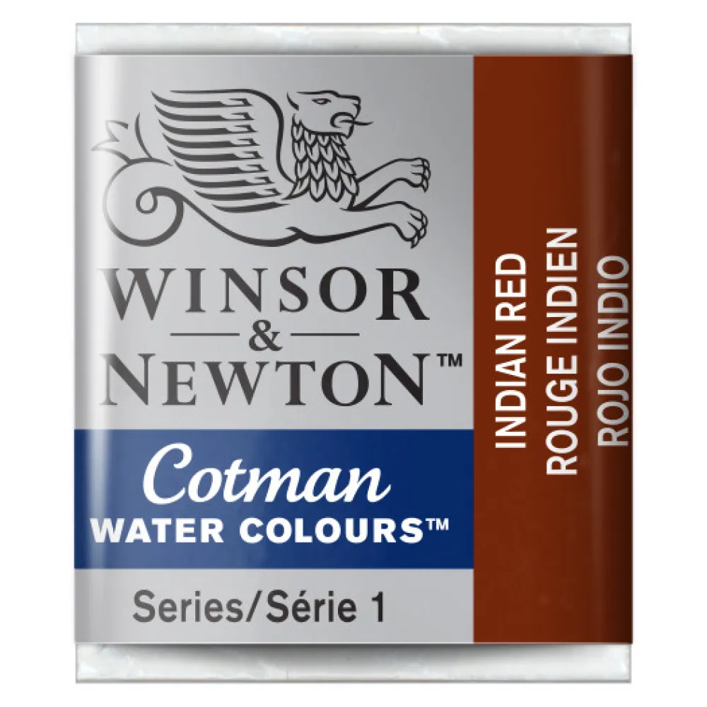Winsor & Newton Farba akwarelowa Cotman - - Hooker's Green Light, półkostka > Farby Akwarelowe
