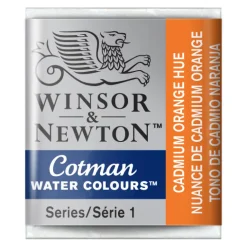 Winsor & Newton Farba akwarelowa Cotman - - Burnt Umber, półkostka > Farby Akwarelowe