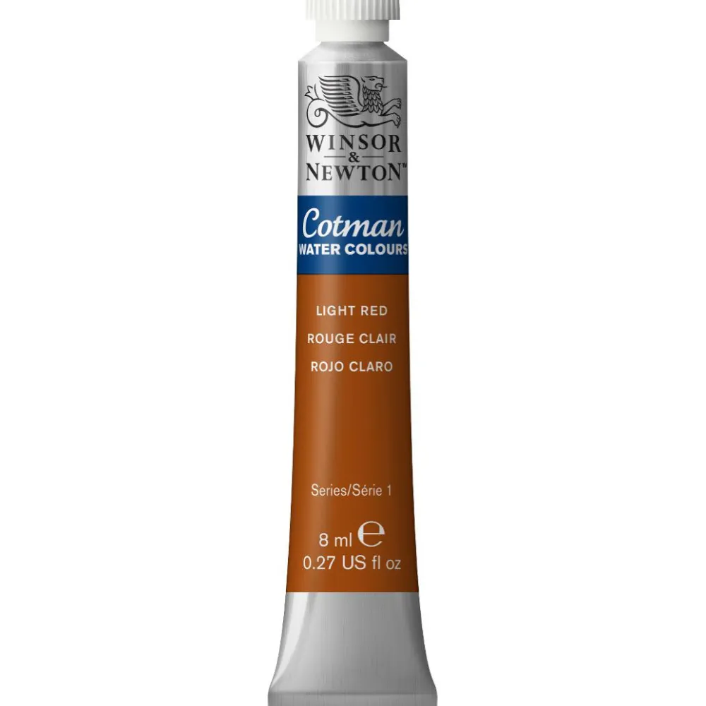 Winsor & Newton Farba akwarelowa Cotman - - Light Red, 8 ml