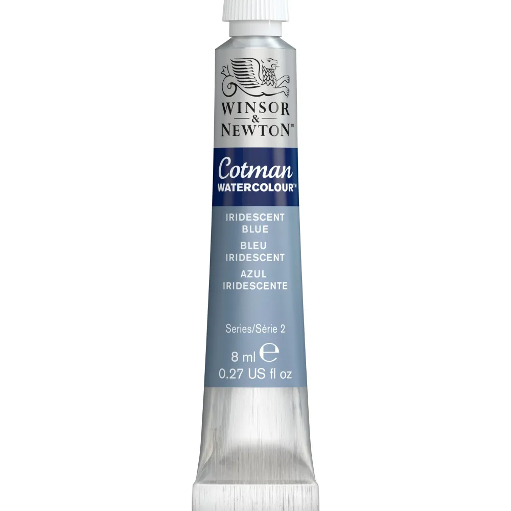 Winsor & Newton Farba akwarelowa Cotman - - Iridescent Blue, 8 ml