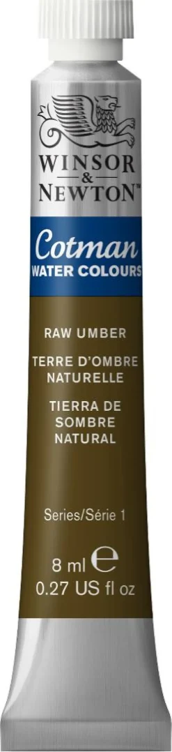 Winsor & Newton Farba akwarelowa Cotman - - Raw Sienna Row, 8 ml > Farby Akwarelowe