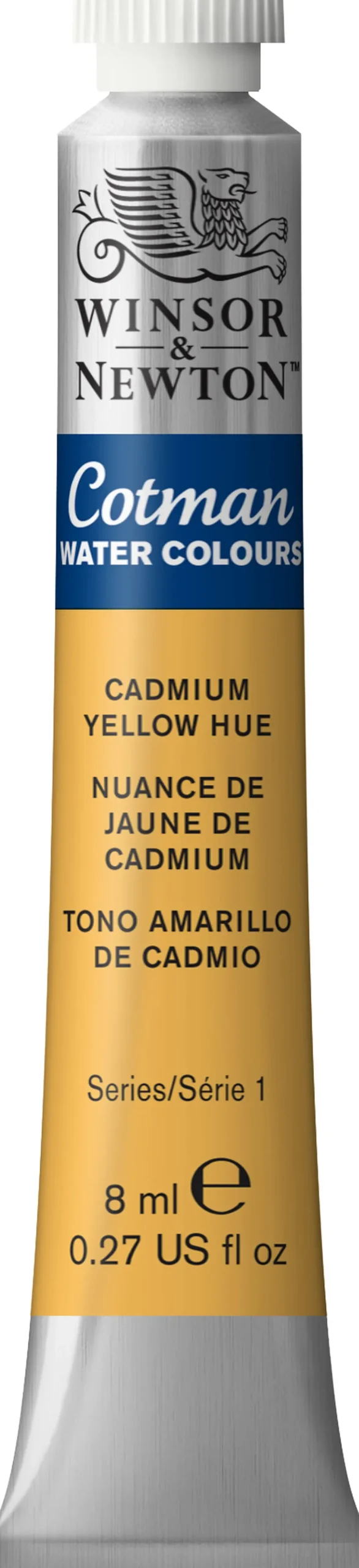 Winsor & Newton Farba akwarelowa Cotman - - Cadmium Yellow Hue, 8 ml