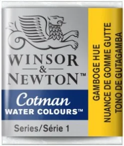 Winsor & Newton Farba akwarelowa Cotman - - Yellow Ochre, półkostka > Farby Akwarelowe