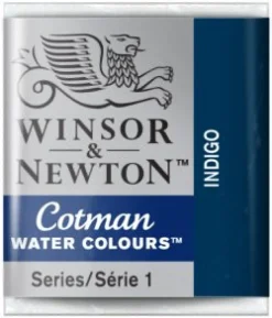 Winsor & Newton Farba akwarelowa Cotman - - Indigo, półkostka