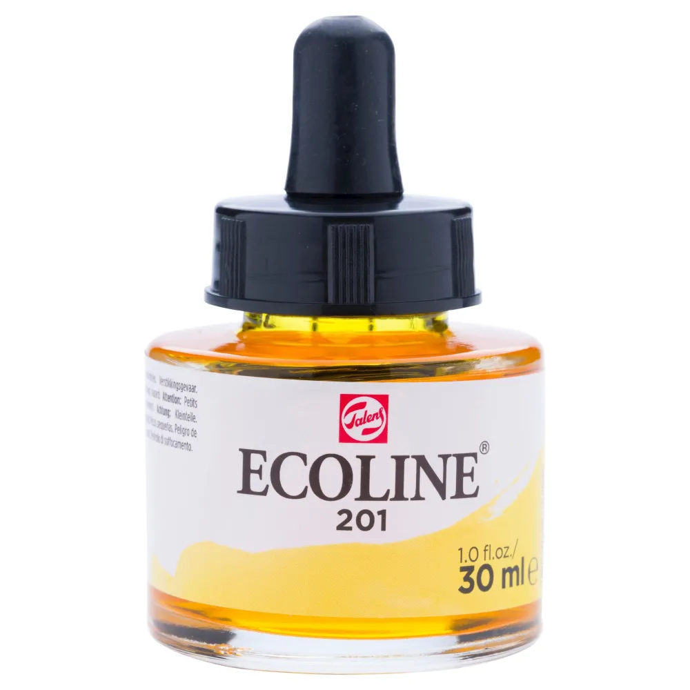Talens Farba akwarelowa Ecoline - - Light Yellow, 30 ml