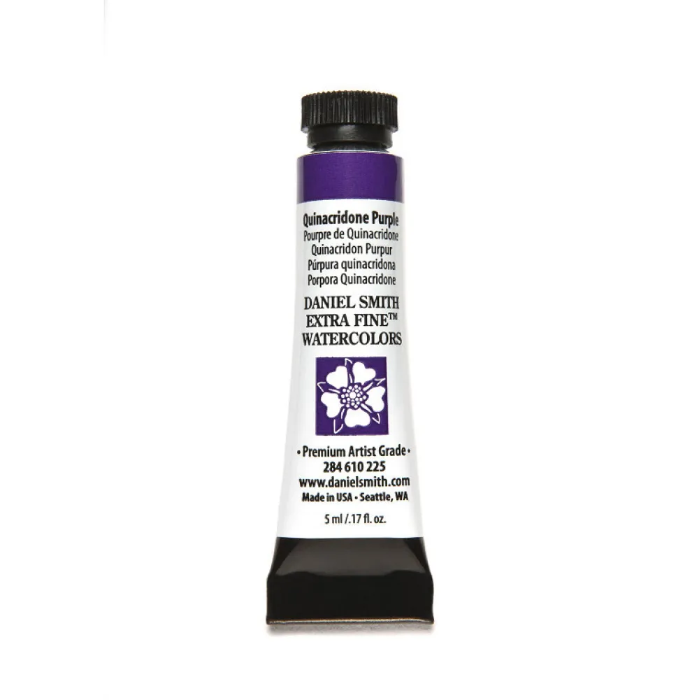 Daniel Smith Farba akwarelowa Extra Fine - - Quinacridone Purple, 5 ml > Farby Akwarelowe
