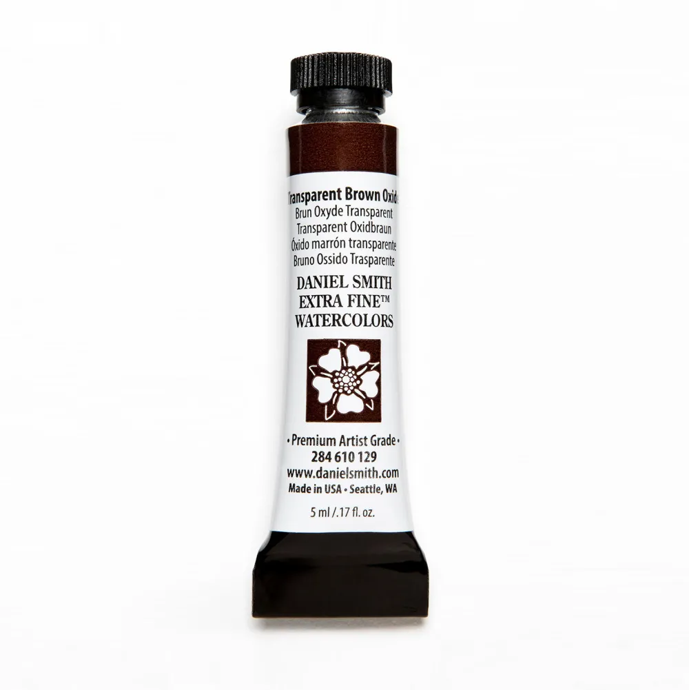 Daniel Smith Farba akwarelowa Extra Fine - - Transparent Brown Oxide, 5 ml