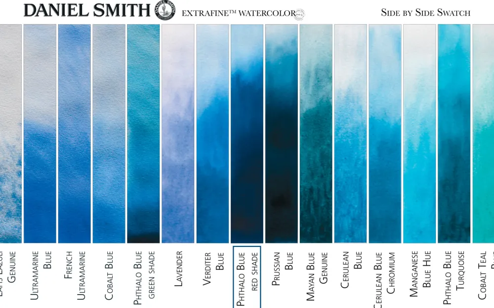 Daniel Smith Farba akwarelowa Extra Fine - - Phthalo Blue (Red Shade), 5 ml
