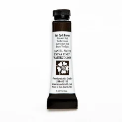 Daniel Smith Farba akwarelowa Extra Fine - - Van Dyck Brown, 5 ml ><noscript><img width=