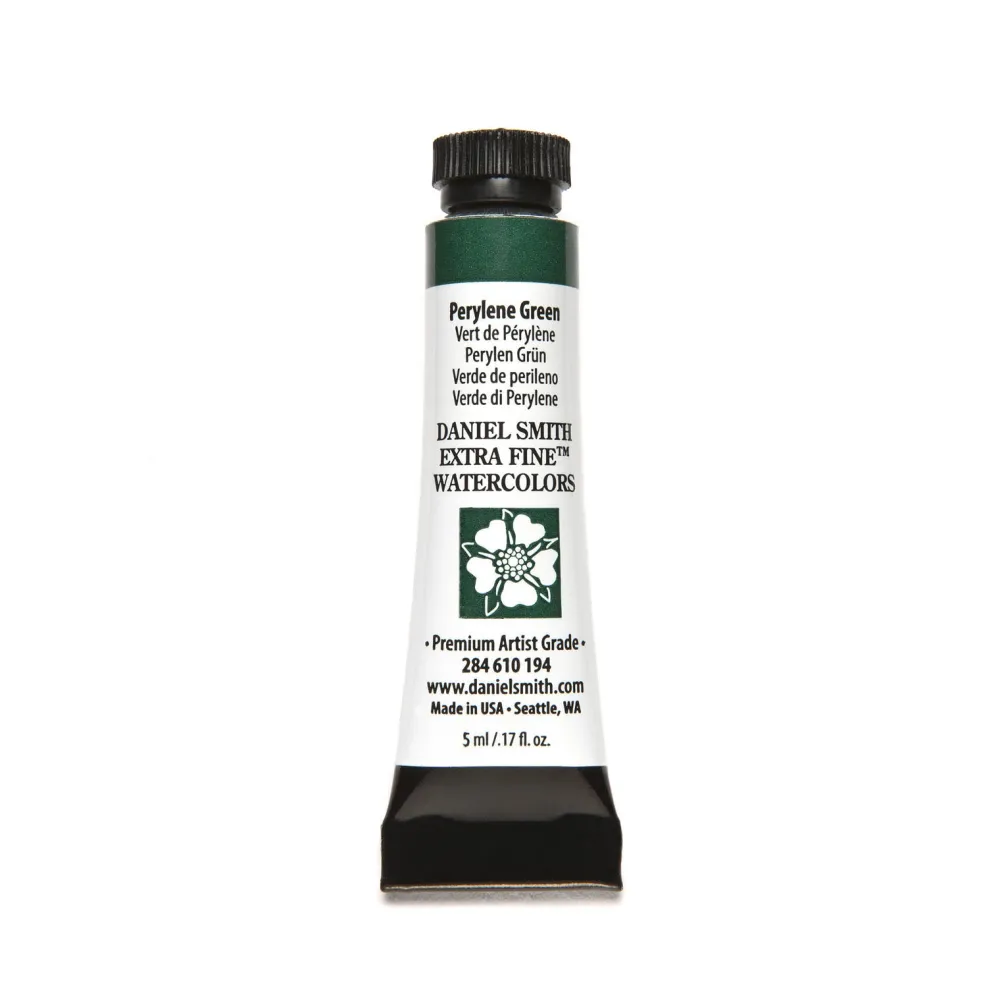 Daniel Smith Farba akwarelowa Extra Fine - - Perylene Green, 5 ml > Farby Akwarelowe