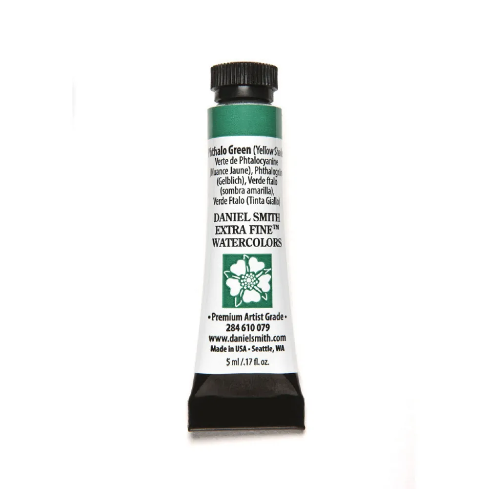 Daniel Smith Farba akwarelowa Extra Fine - - Phthalo Green (Yellow Shade), 5 ml