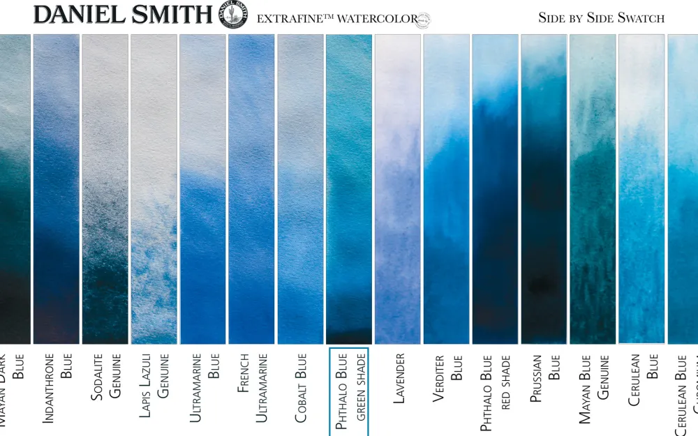 Daniel Smith Farba akwarelowa Extra Fine - - Phthalo Blue (Green Shade), 5 ml