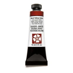 Daniel Smith Farba akwarelowa Extra Fine - - Burnt Yellow Ochre, 15 ml