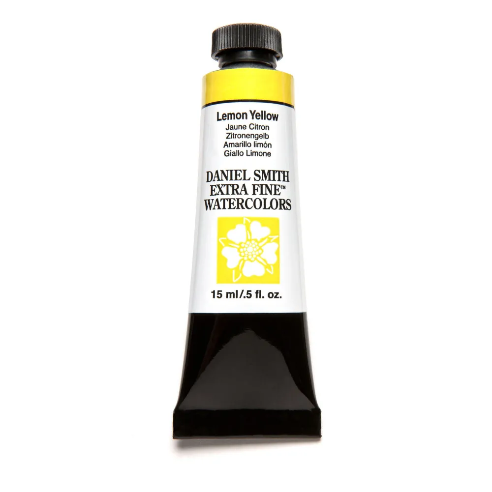 Daniel Smith Farba akwarelowa Extra Fine - - Lemon Yellow, 15 ml > Farby Akwarelowe