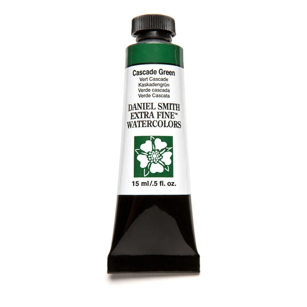 Daniel Smith Farba akwarelowa Extra Fine - - Cascade Green, 15 ml