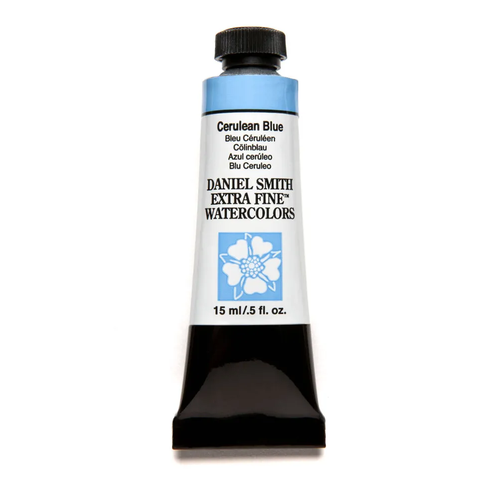 Daniel Smith Farba akwarelowa Extra Fine - - Cerulean Blue, 15 ml