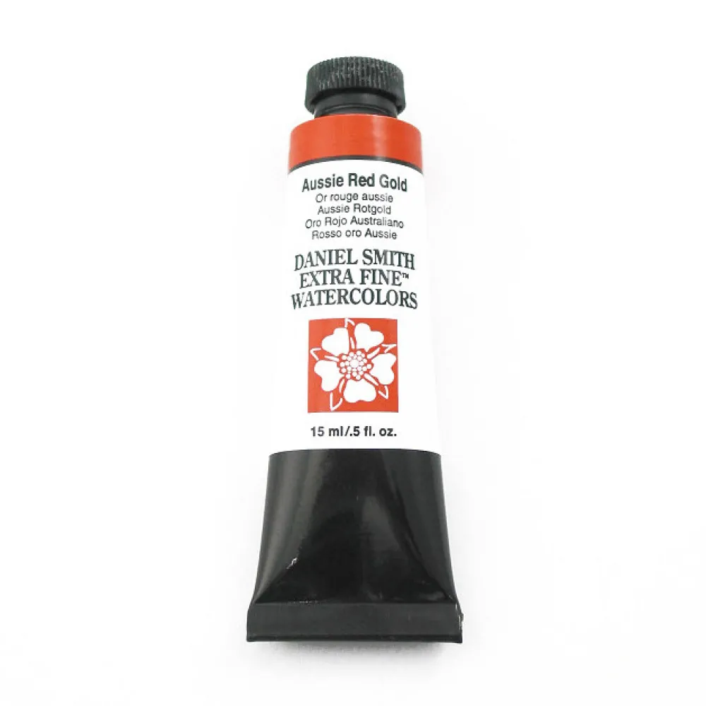 Daniel Smith Farba akwarelowa Extra Fine - - Aussie Red Gold, 15 ml