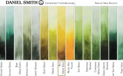 Daniel Smith Farba akwarelowa Extra Fine - - Permanent Green Light, 15 ml > Farby Akwarelowe