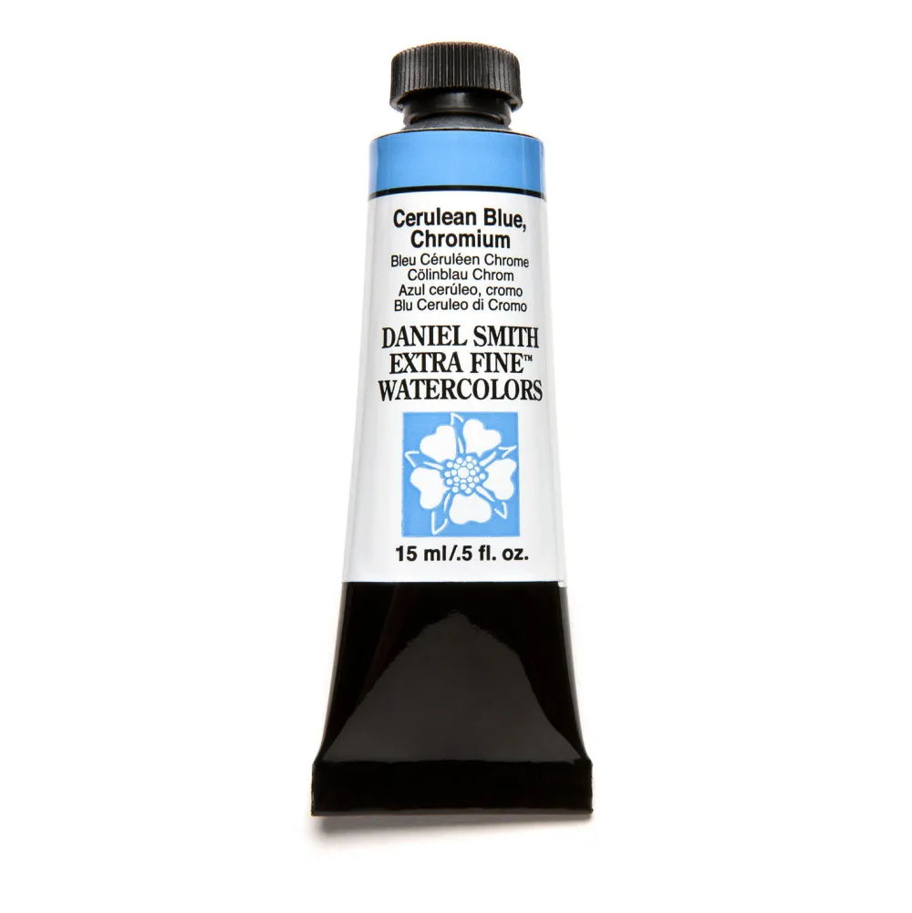 Daniel Smith Farba akwarelowa Extra Fine - - Cerulean Blue Chromium, 15 ml