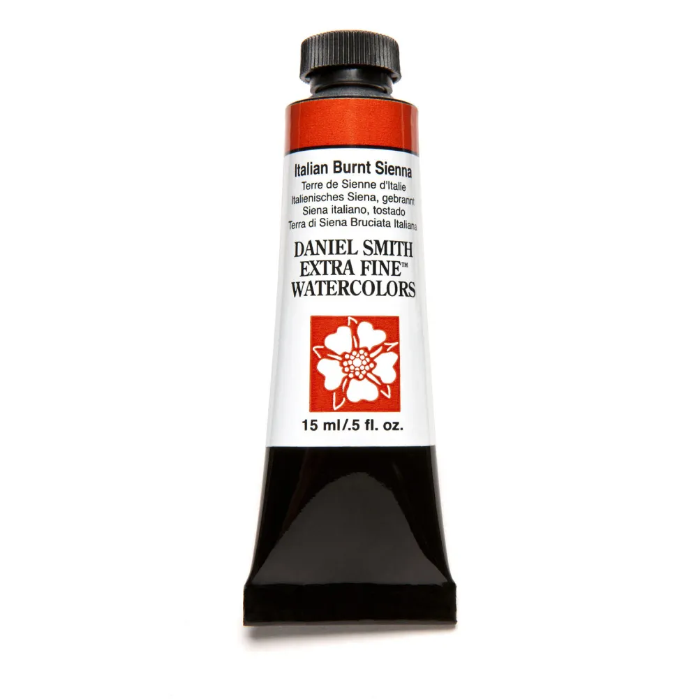 Daniel Smith Farba akwarelowa Extra Fine - - Burnt Umber, 15 ml > Farby Akwarelowe